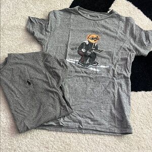 Polo by Ralph Lauren Gray Short Sleeve Tee